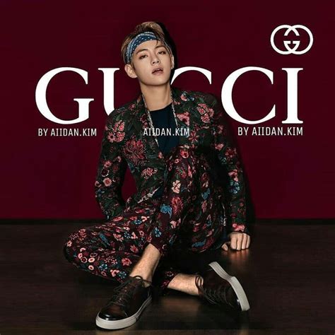 bts v gucci jacket|kim taehyung Gucci model.